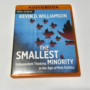 The Smallest Minority MP3 CD Audiobook Kevin D Williamson Mob Politics New Seal